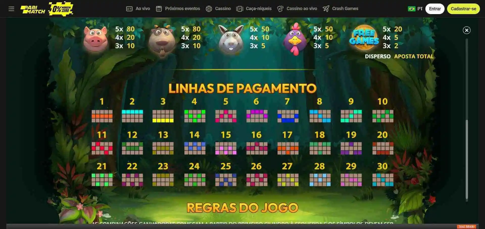 jogo do bicho parimatch 2