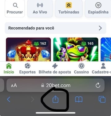 baixar app no iOS