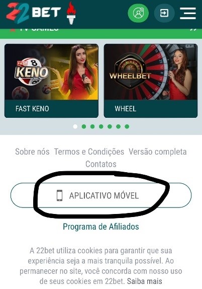 primeiro passo para baixar um apk