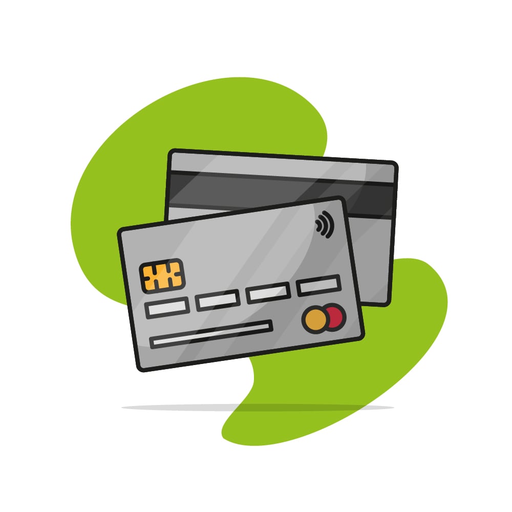 Bank Cards Illustration