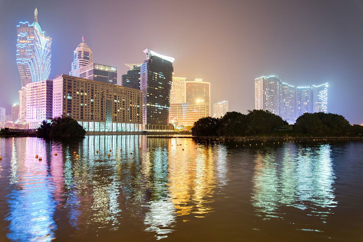 Macau Skyline at Night