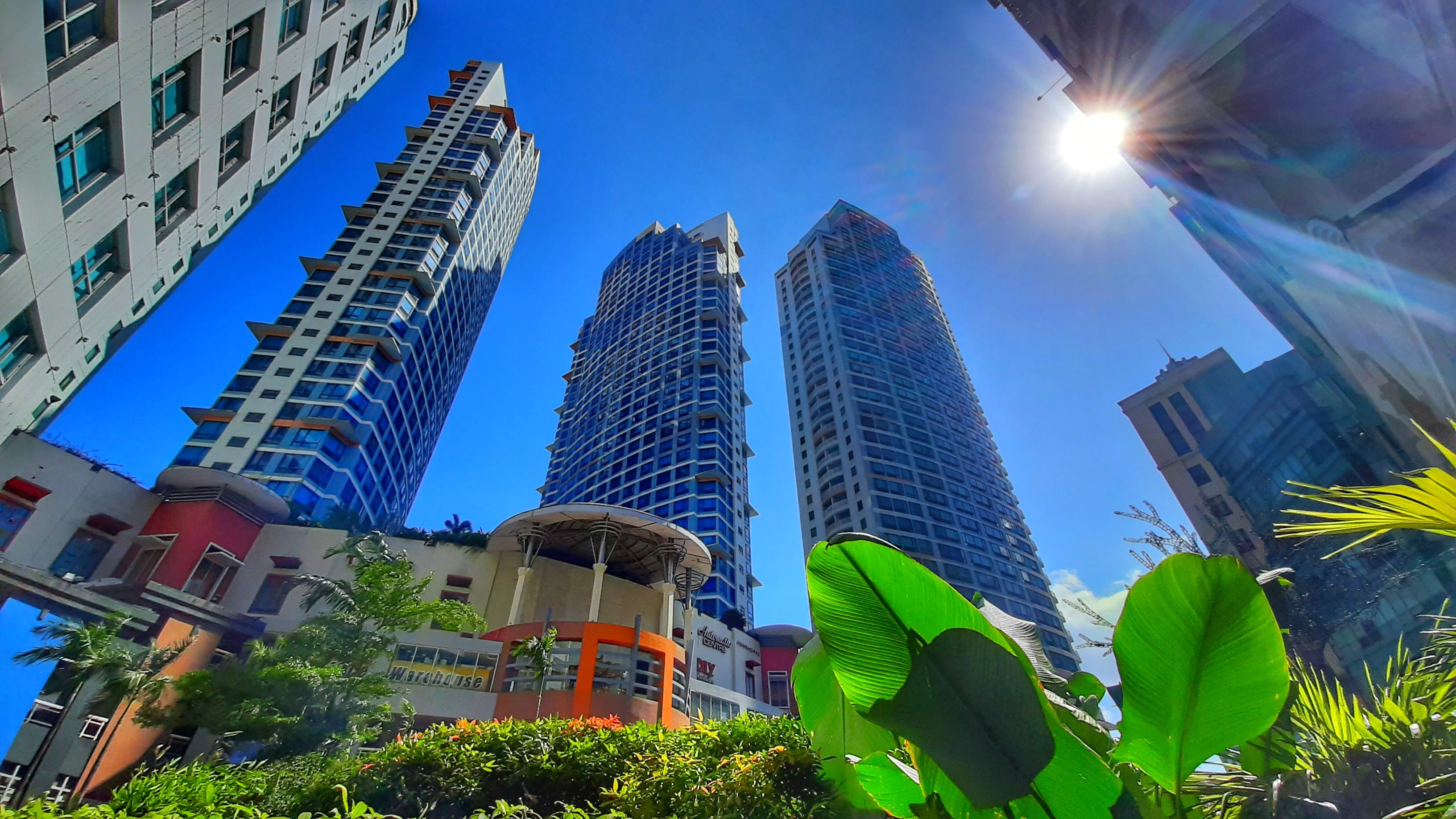 Tall Towers in Eastwood City, the Philippines