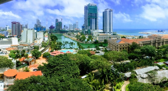 Colombo, Sri Lanka skyline