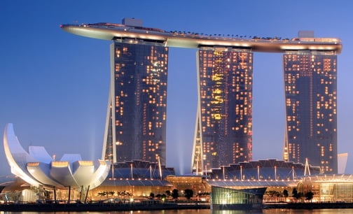 Marina Bay Sands in Singapore