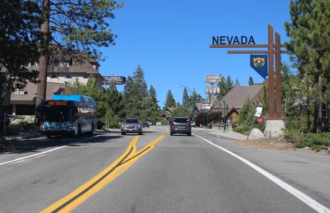 Nevada Welcome Sign