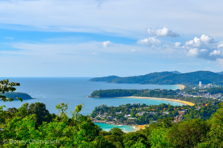 An Aerial View of Phuket's Beaches