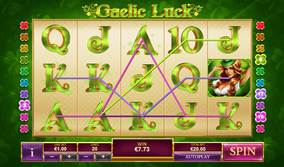 Gaelic Luck Spin More