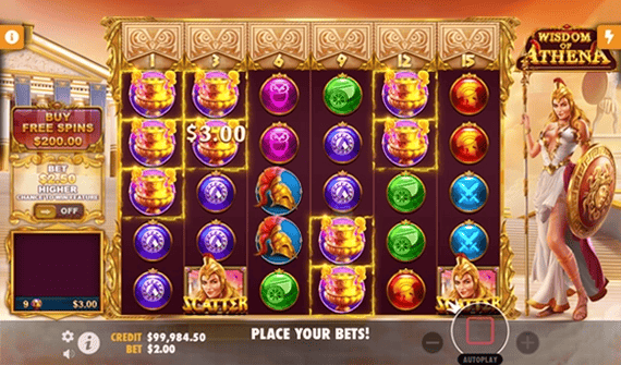 Unbiased Wisdom Of Athena Slot Game Review For Real Money Players