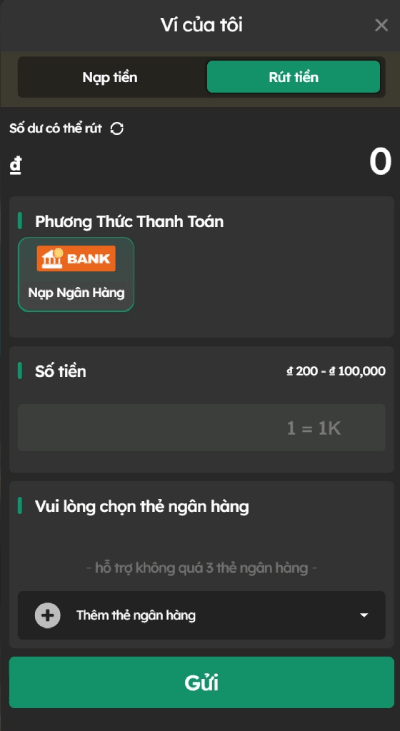 rút tiền E2BET