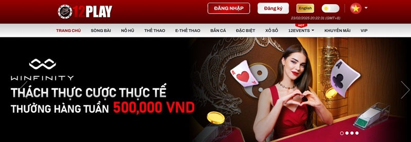 trang chủ sòng bạc trực tuyến 12Play